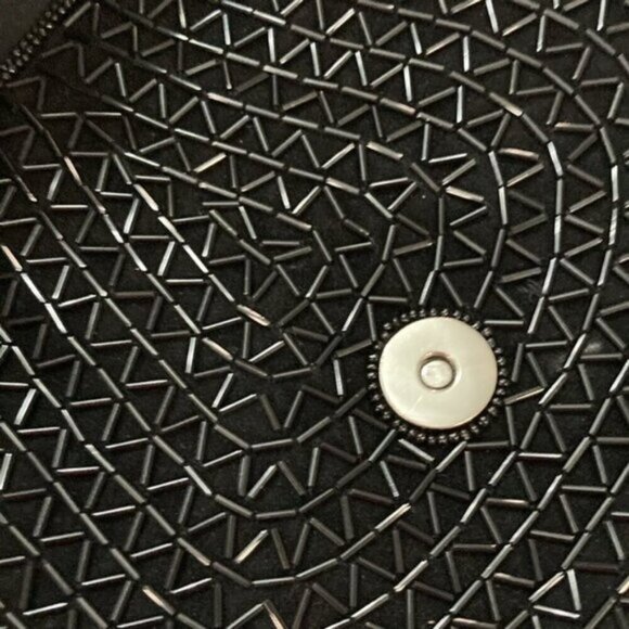 Black Beaded Clutch - Picture 11 of 12